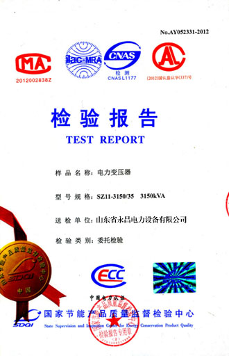 汕尾电力变压器检测报告